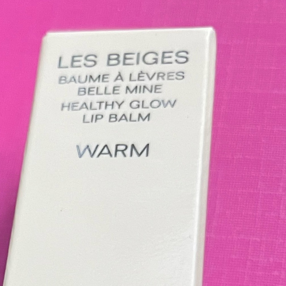 Chanel LES BEIGES HEALTHY GLOW Lip Balm shade WARM BNIB